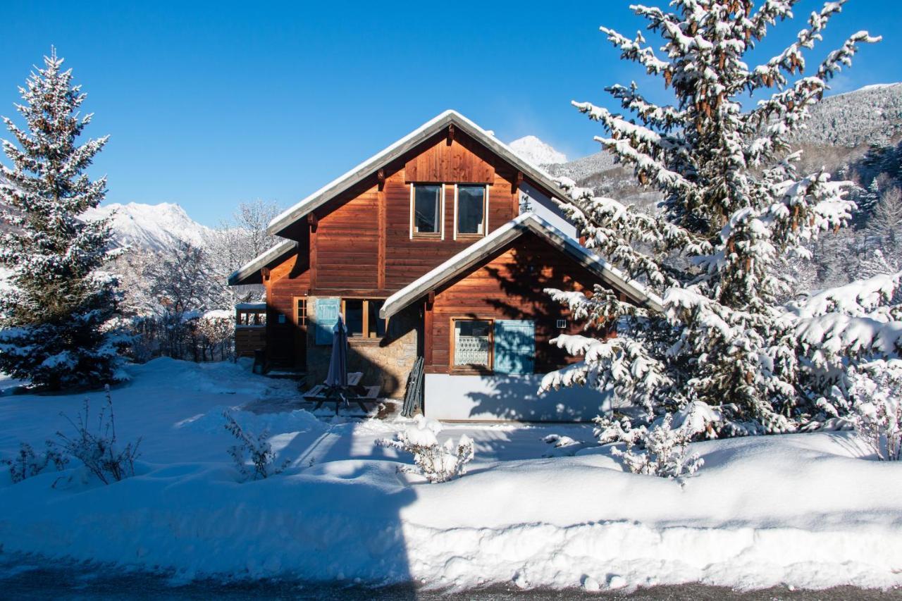 Chalet Premium -Acces Pied De Piste En Navette Saint-Chaffrey Exterior photo