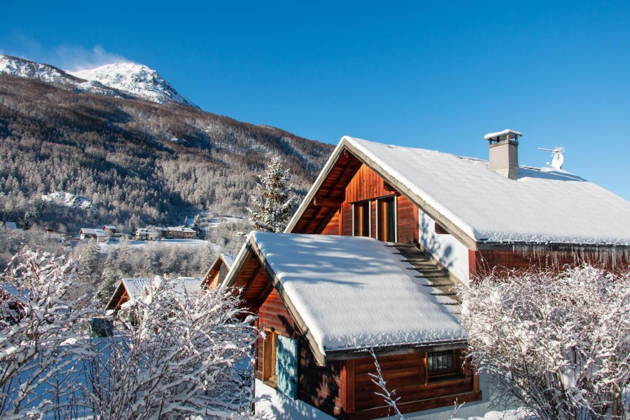 Chalet Premium -Acces Pied De Piste En Navette Saint-Chaffrey Exterior photo